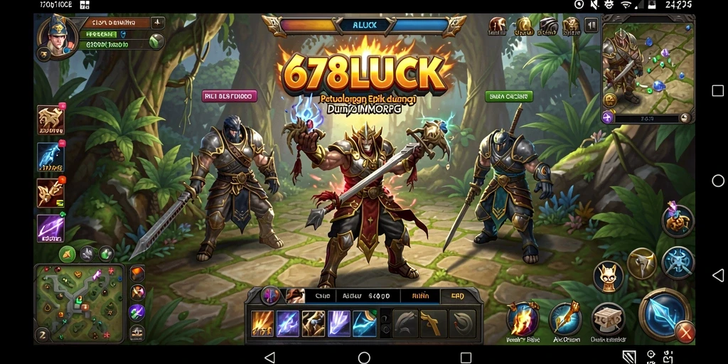 Tampilan gameplay seru di dunia fantastis 678LUCK.