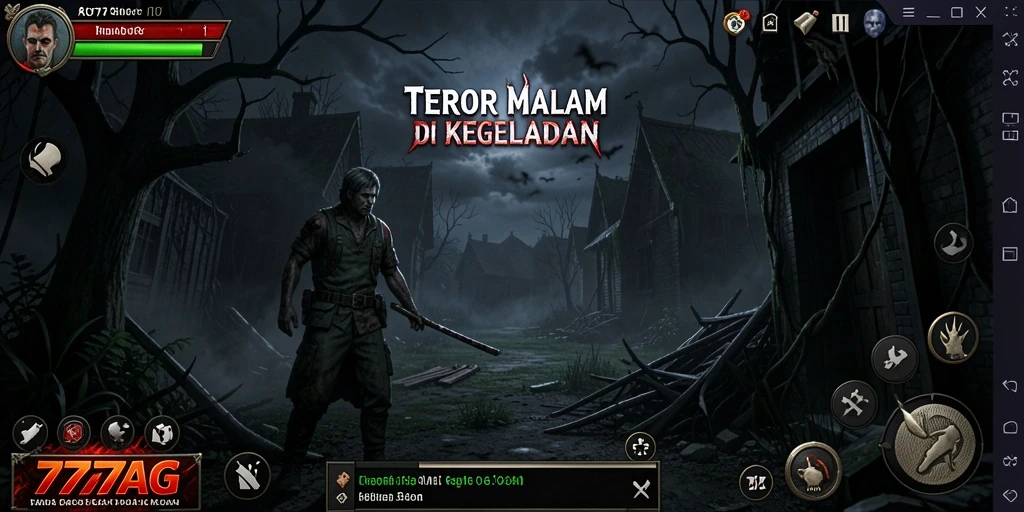 Gameplay menakutkan dalam 777AG yang menghadirkan pengalaman seram.