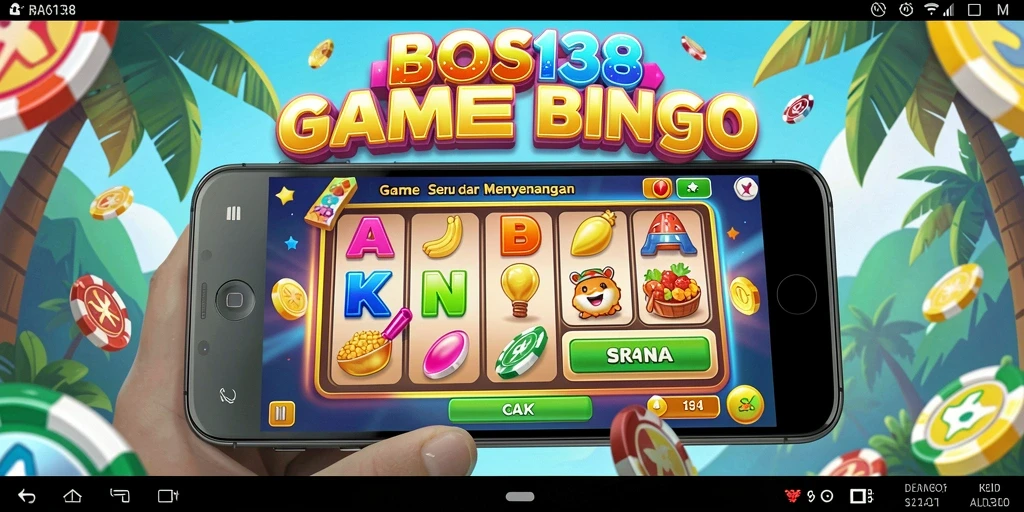 Tampilan gameplay seru dalam permainan Bingo di BOS138.