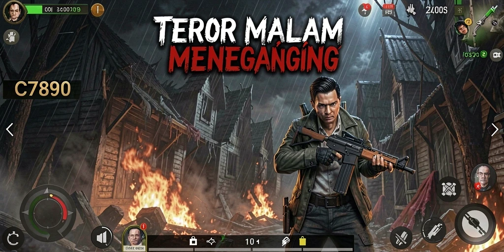 Gameplay menegangkan dengan suasana Horror yang mencekam.