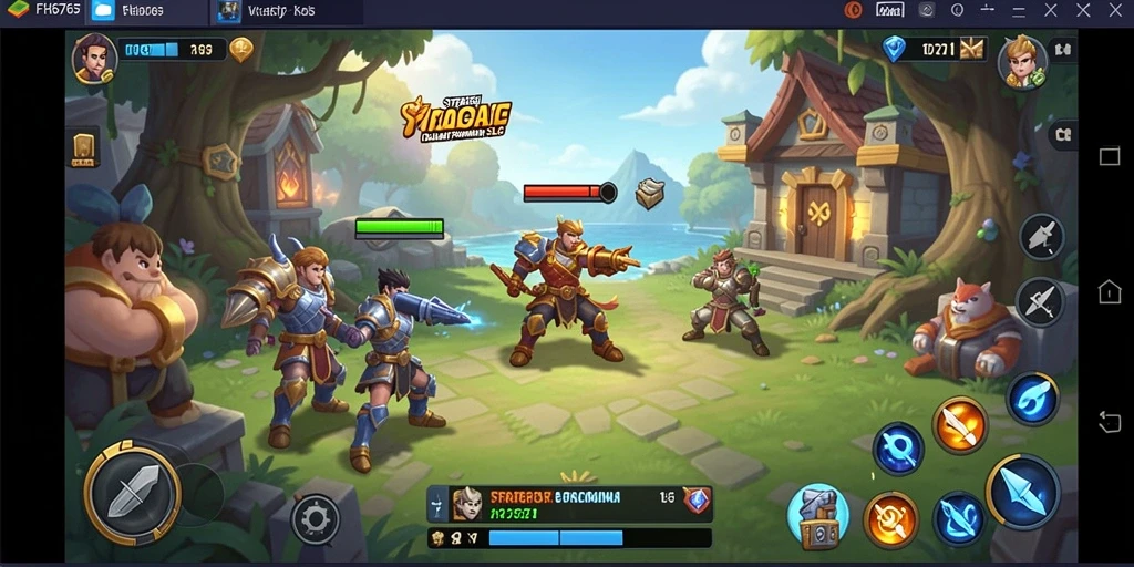 Tampilan gameplay FH6767 yang menampilkan strategi mendalam.