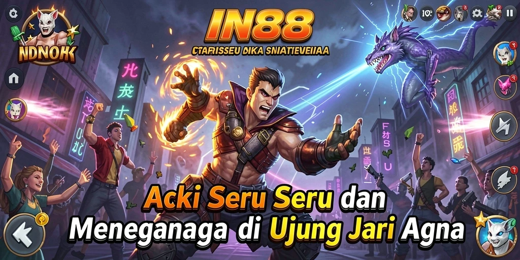 Tangkapan layar gameplay IN88 yang seru dan mendebarkan.