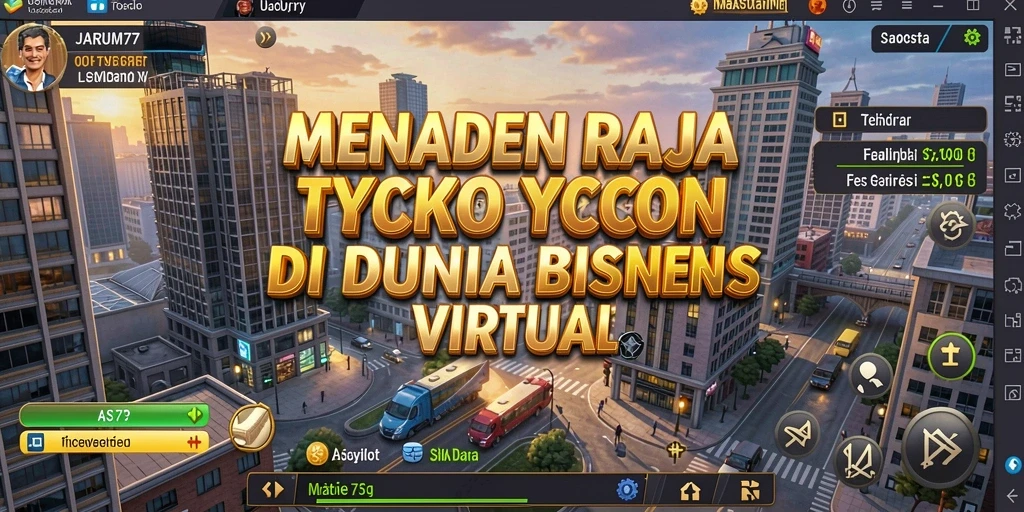 Gameplay Tycoon yang menyenangkan dan interaktif di JARUM77.