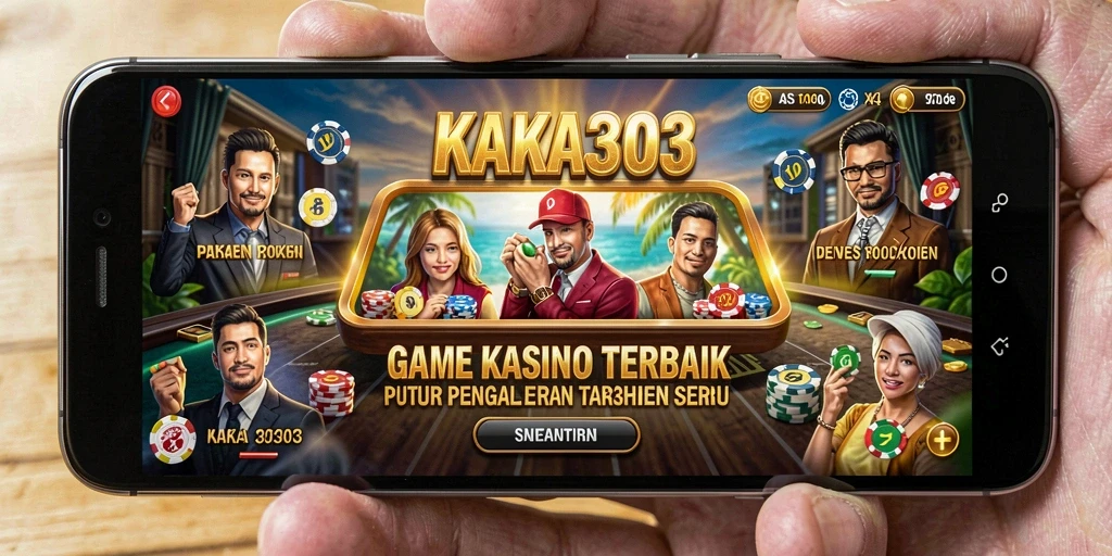 Screenshot KAKA303 menampilkan suasana gameplay Kasino yang seru.