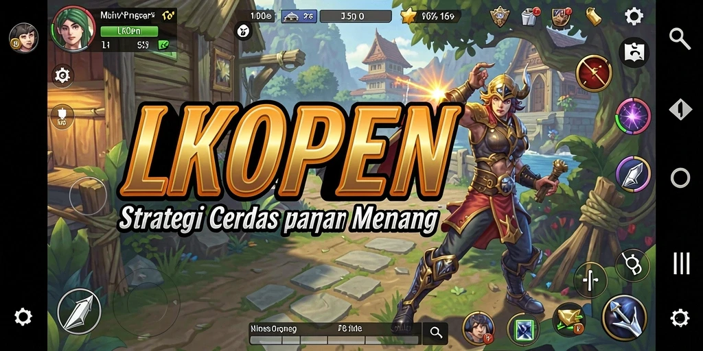 Tampilan menawan dari gameplay LKOPEN yang penuh strategi.
