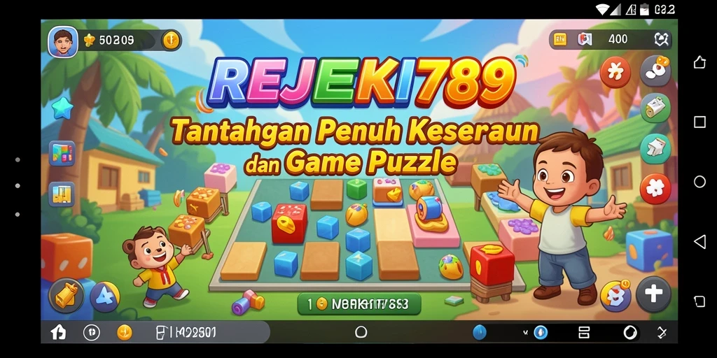 Tampilan menarik dan gameplay seru dari REJEKI789.