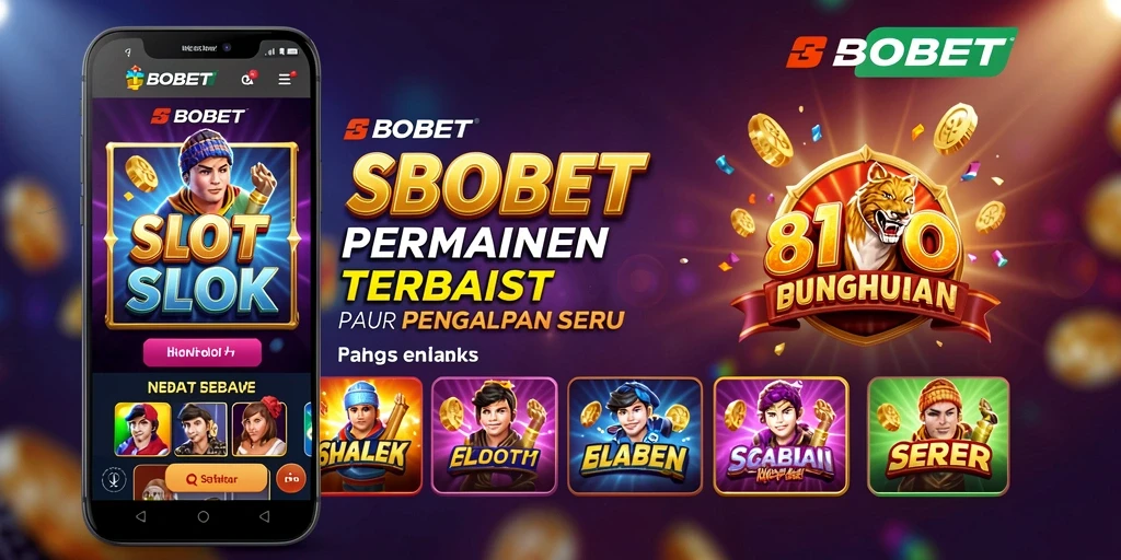 Screenshot dari gameplay SBOBET yang menarik dengan beragam tema slot.