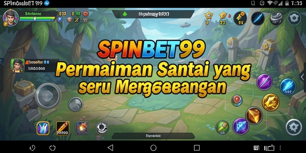 Tampilan gameplay SPINBET99 yang seru dan menghibur.