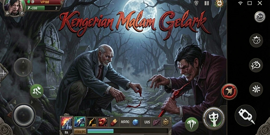 Menampilkan gameplay menegangkan dengan atmosfer Horror yang mencekam.