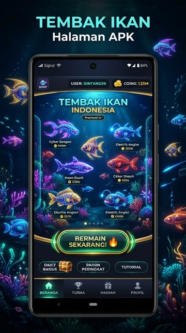 Tampilan antarmuka pengguna qqrp yang menarik