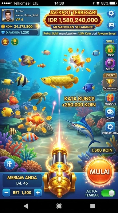 Screenshot aplikasi qqrp menampilkan fitur unggulan